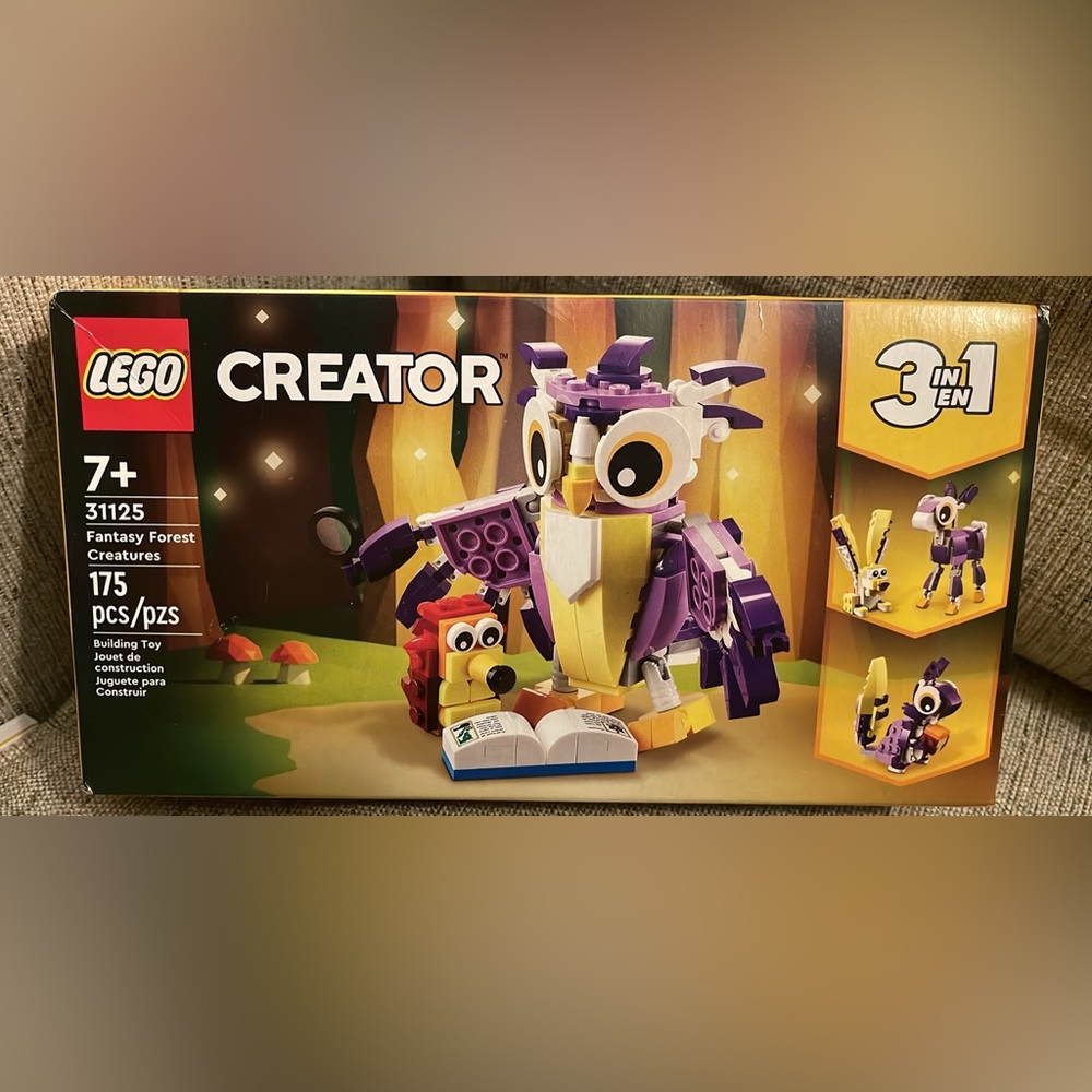 Lego Creator Fantasy Forest Creatures, 31125, NIB, retired